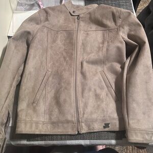 Emporio Colezione made in Italy suede oyster shell jacket men’s Xl (fits like L)